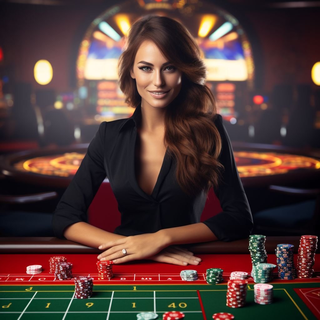 Visual slot online kartu berwarna hijau dan kuning dalam demoslotpg